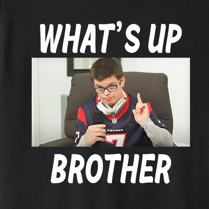 Funny Sketch Streamer Whats Up Brother Funny Meme ChromaSoft Performance T-Shirt