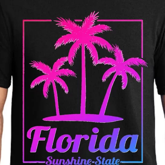 Florida Sunshine State Retro Look Pajama Set