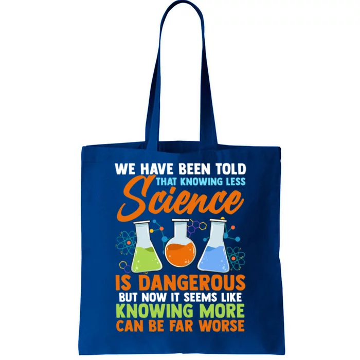 Funny Scientist Science Humor Cute Gift Tote Bag