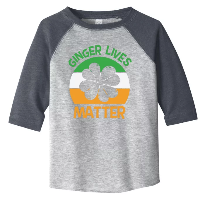 Flag Shamrock St Patricks Day Toddler Fine Jersey T-Shirt