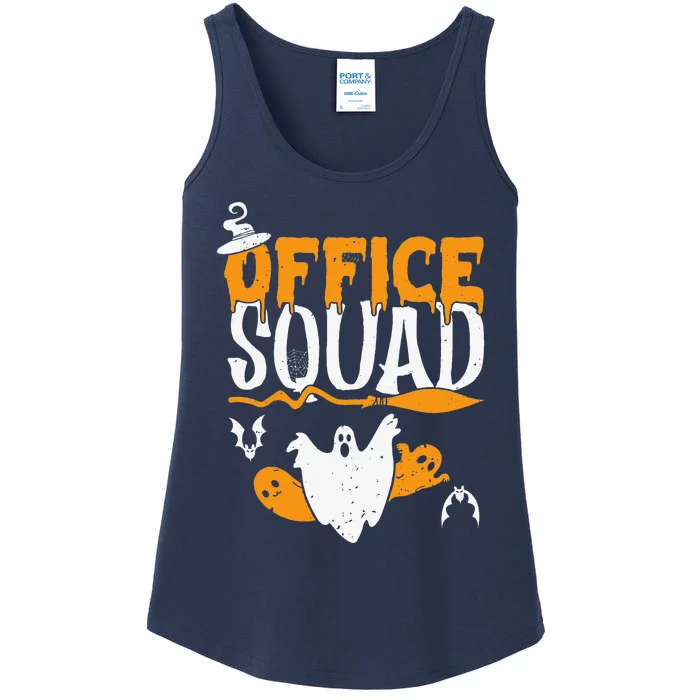 Funny Squad Spooky Halloween Back To School Administration Ladies Essential Tank