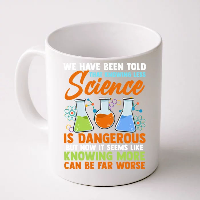 Funny Scientist Science Humor Gift Front & Back Coffee Mug