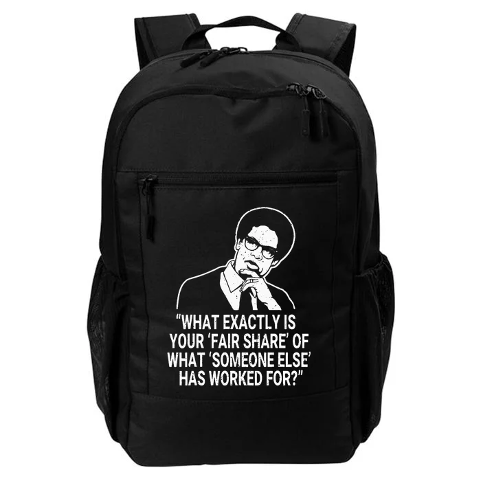 Fair Share Sowell Quotes Thomas Economist Black History Daily Commute Backpack