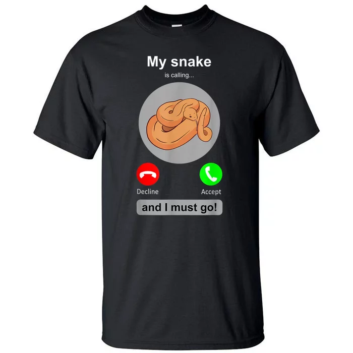 Funny Snake Snake Lover Snake Owner Collector Gift Tall T-Shirt