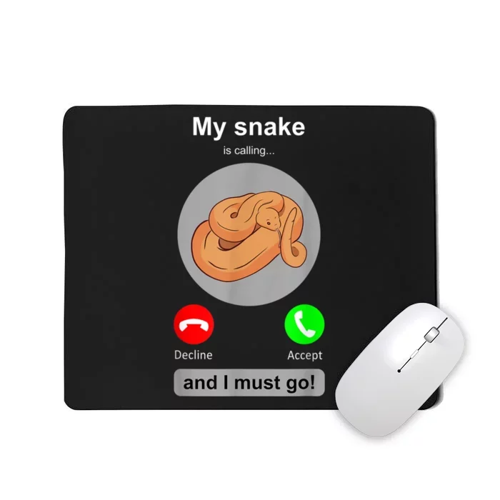 Funny Snake Snake Lover Snake Owner Collector Gift Mousepad