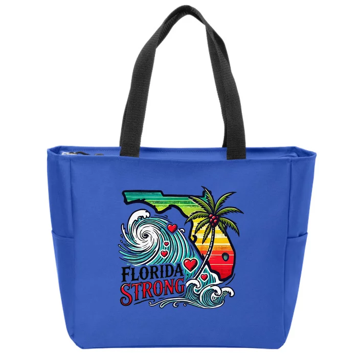 Florida Strong Support Pray For Tampa Bay Strong Community Gift Zip Tote Bag