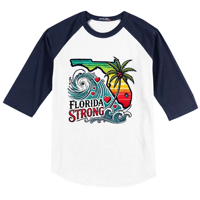 Florida Strong Support Pray For Tampa Bay Strong Community Gift Baseball Sleeve Shirt