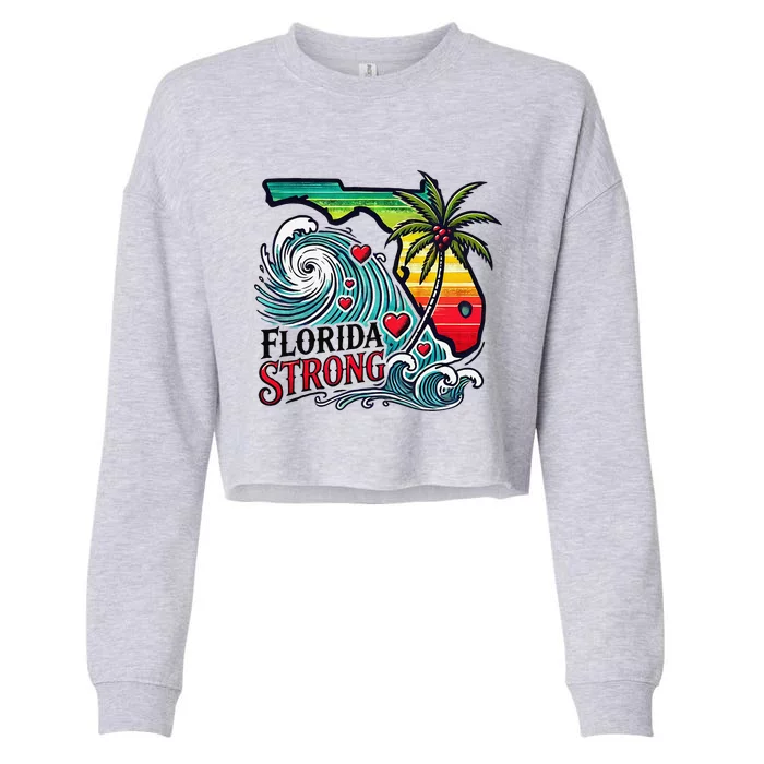 Florida Strong Support Pray For Tampa Bay Strong Community Gift Cropped Pullover Crew