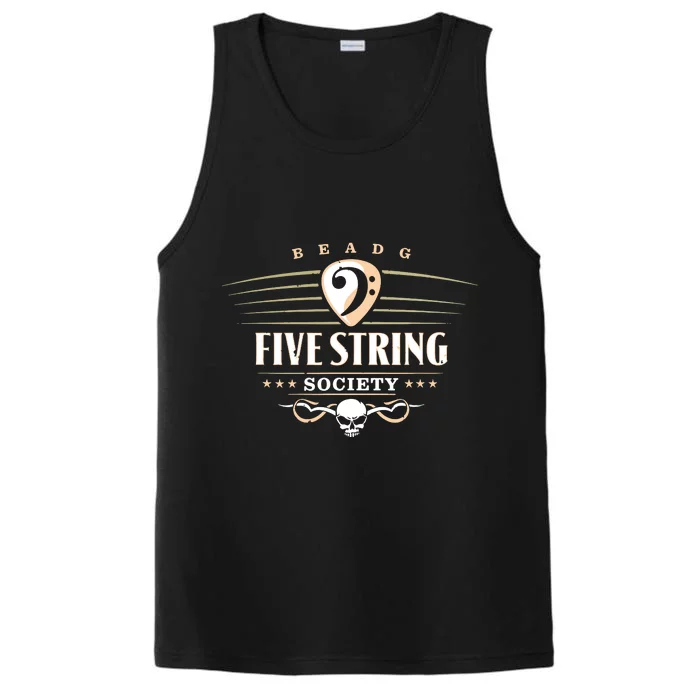 Five String Society For 5 String Bass Guitar Players Performance Tank