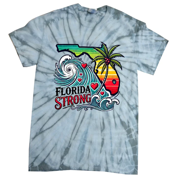 Florida Strong Support Pray For Tampa Bay Strong Community Tie-Dye T-Shirt