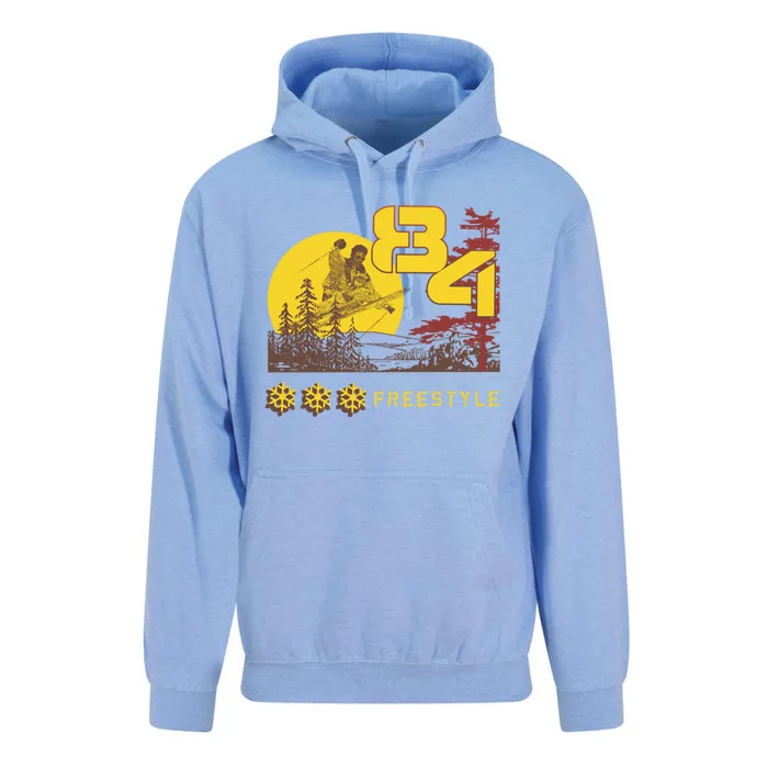 Freestyle Skiing Ski Sport Great Gift Unisex Surf Hoodie