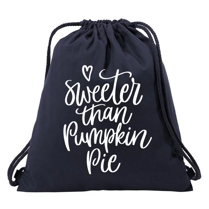 Fall Season Sweeter Than Pumpkin Pie Adv009b Gift Drawstring Bag