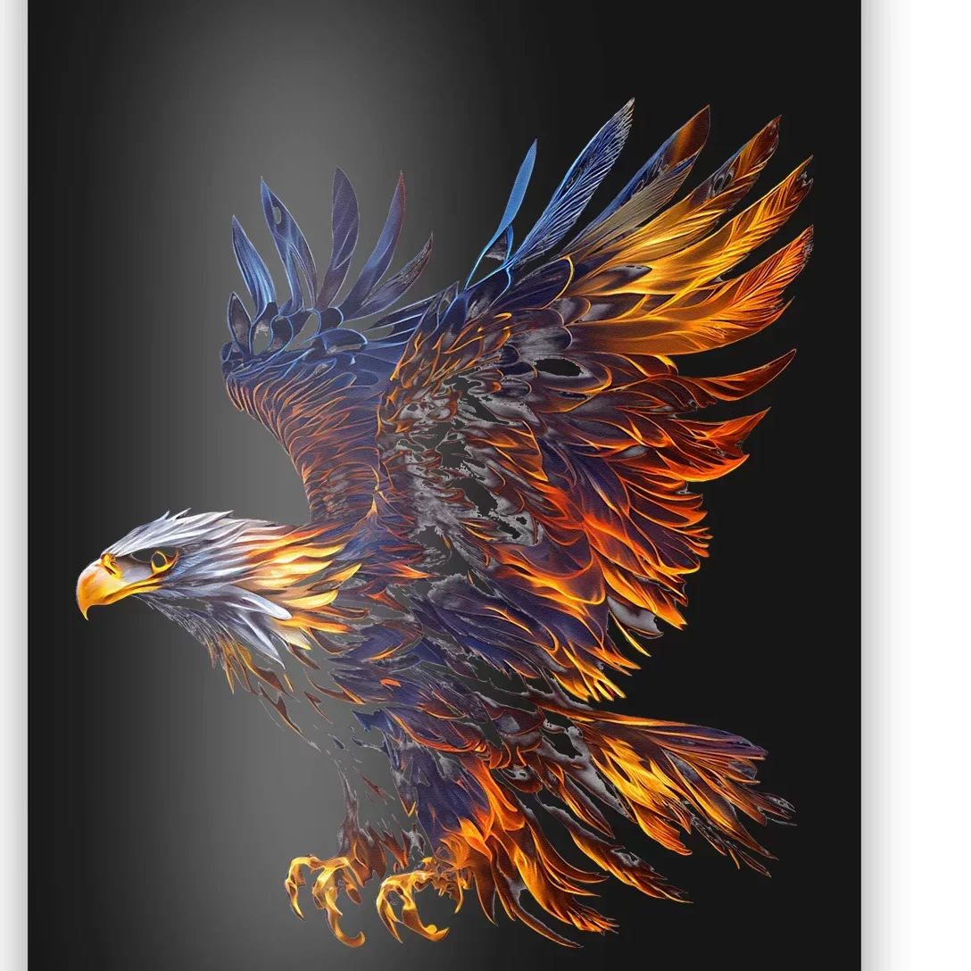 Fiery Steller's Seaeagle Poster