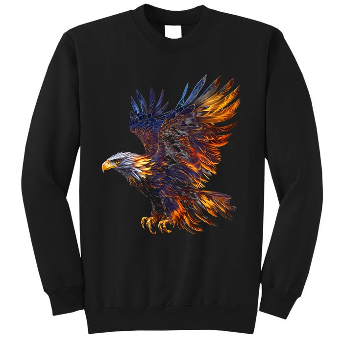 Fiery Steller's Seaeagle Tall Sweatshirt