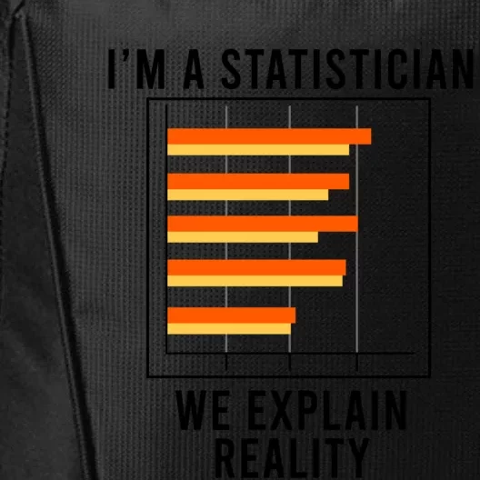 Funny Saying Statistics Data Science Analyst Cute Gift City Backpack