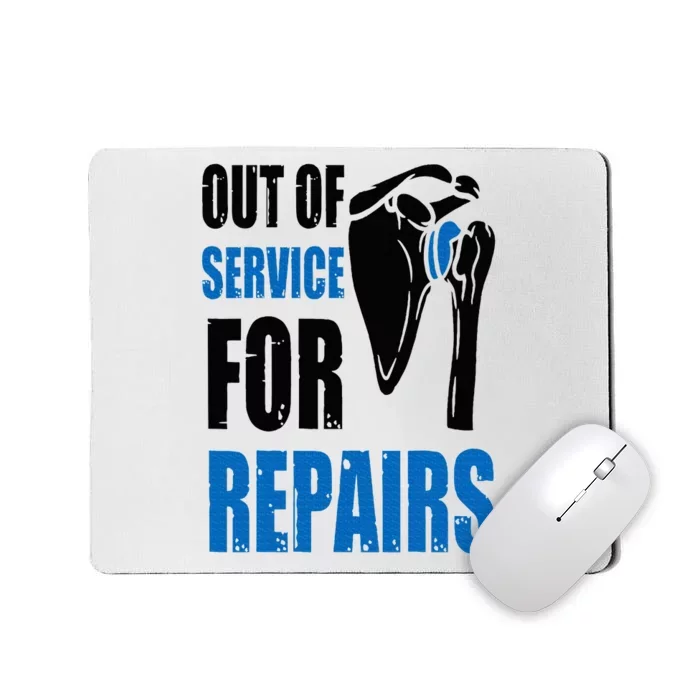 Funny Shoulder Surgery Mousepad