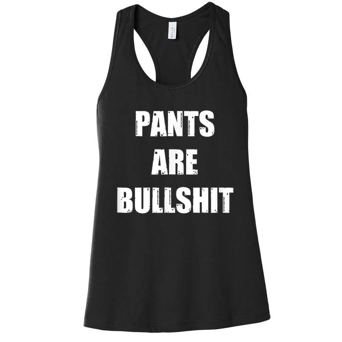 Funny Sarcastic Scottish Kilt And Tartan Fashion Attire Women's Racerback Tank