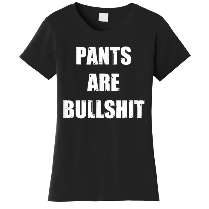 Funny Sarcastic Scottish Kilt And Tartan Fashion Attire Women's T-Shirt