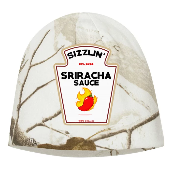 Funny S.R.I.R.A.C.H.A Sauce Diy Halloween Costume Group Condiments Kati - Camo Knit Beanie