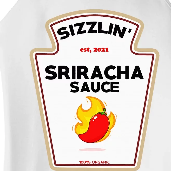 Funny S.R.I.R.A.C.H.A Sauce Diy Halloween Costume Group Condiments Women’s Perfect Tri Rocker Tank