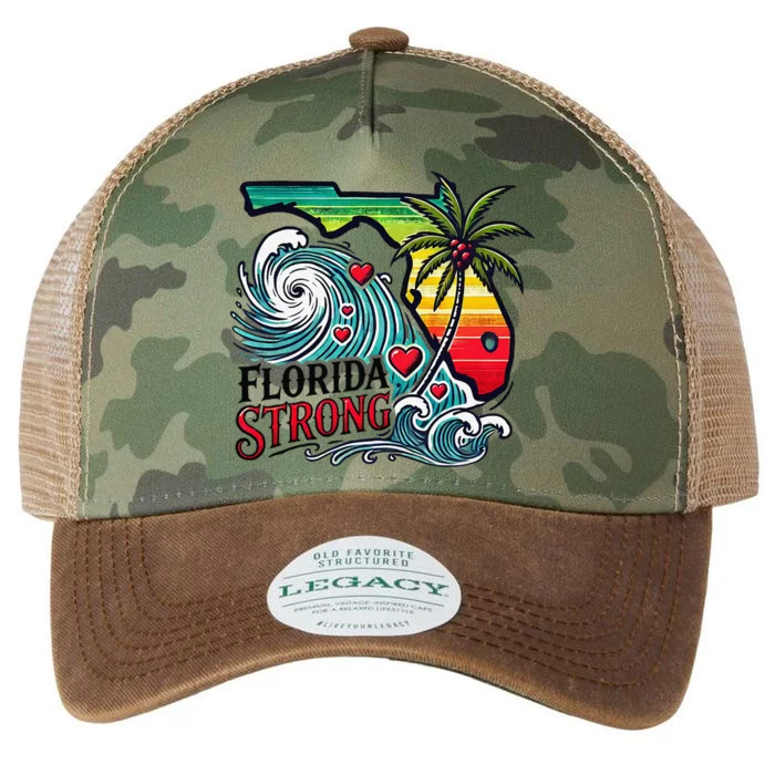 Florida Strong Support Pray For Tampa Bay Strong Community Legacy Tie Dye Trucker Hat