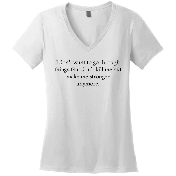 Funny Slogans Sarcastic Sayings Sarcasm Lover Sarcastic Quotes Women's V-Neck T-Shirt