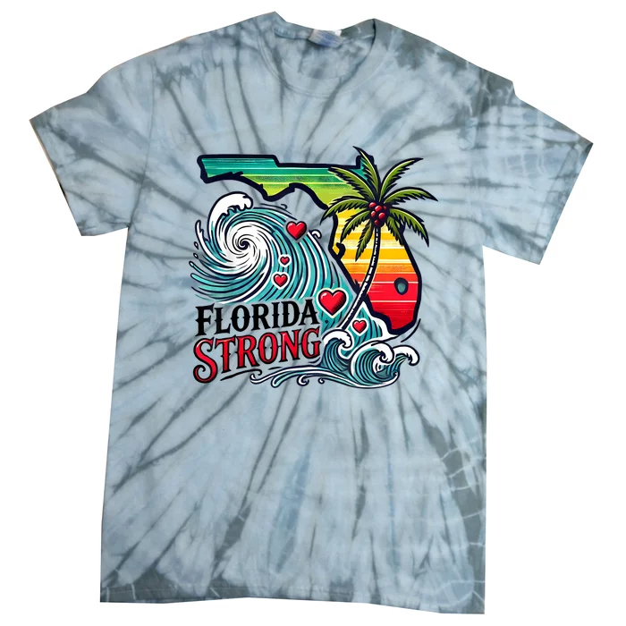 Florida Strong Support Pray For Tampa Bay Strong Community Tie-Dye T-Shirt