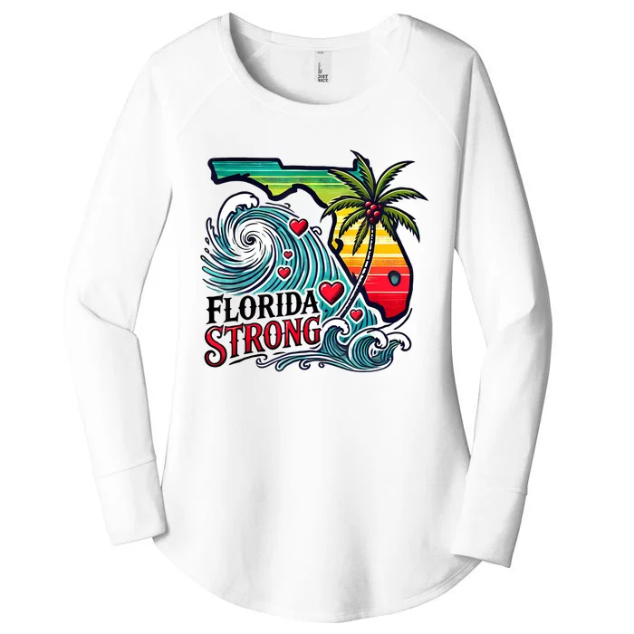 Florida Strong Support Pray For Tampa Bay Strong Community Women's Perfect Tri Tunic Long Sleeve Shirt