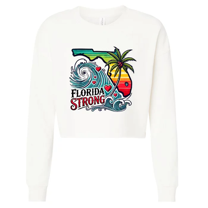 Florida Strong Support Pray For Tampa Bay Strong Community Cropped Pullover Crew