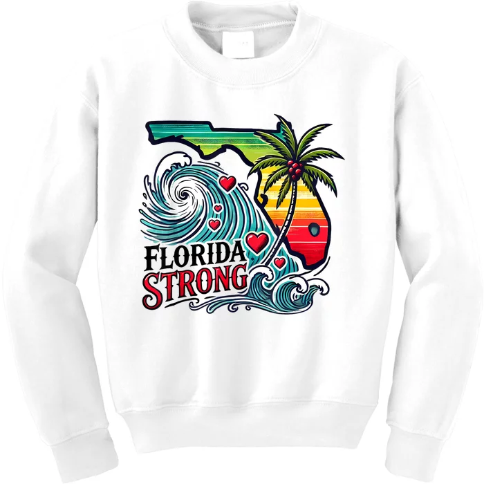 Florida Strong Support Pray For Tampa Bay Strong Community Kids Sweatshirt