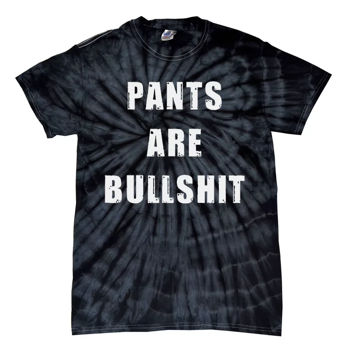 Funny Sarcastic Scottish Kilt And Tartan Fashion Attire Tie-Dye T-Shirt