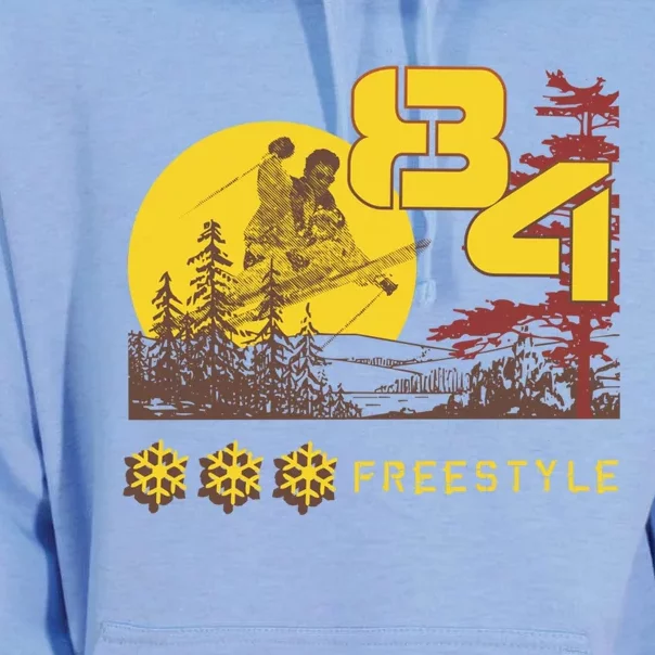 Freestyle Skiing Ski Sport Gift Unisex Surf Hoodie