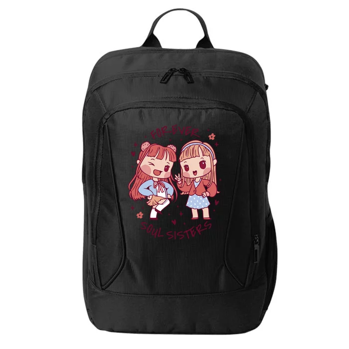 Forever Soul Sisters Chibi Friends City Backpack