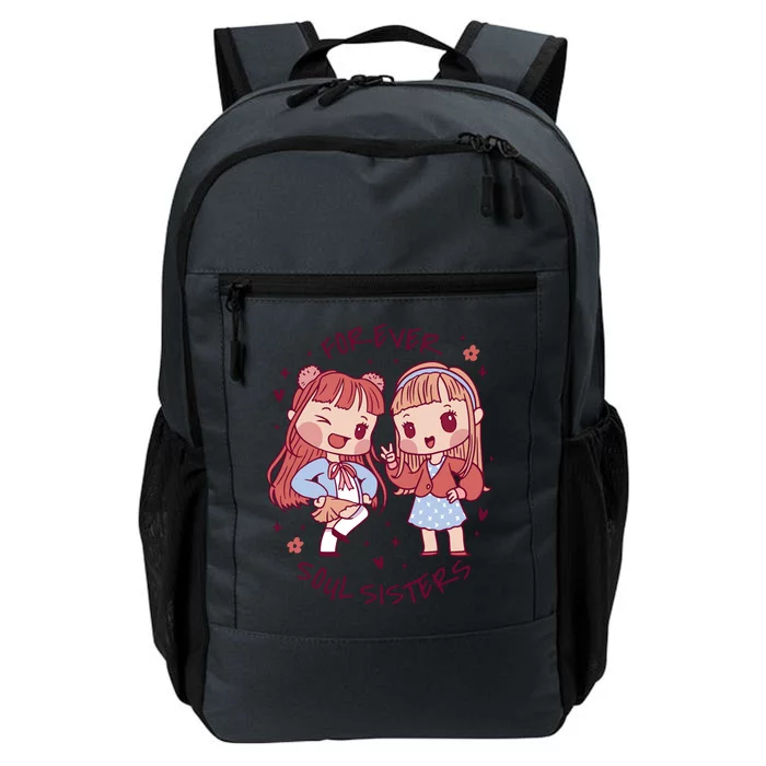 Forever Soul Sisters Chibi Friends Daily Commute Backpack