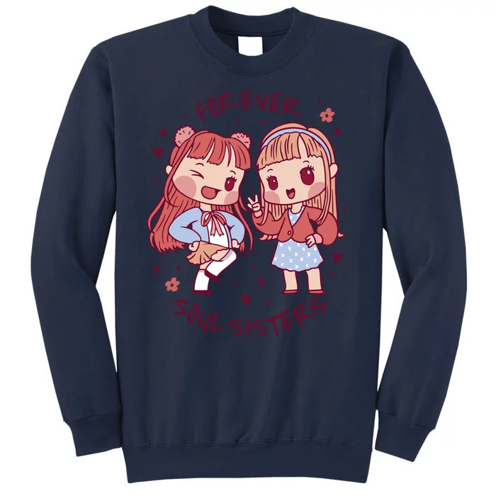 Forever Soul Sisters Chibi Friends Sweatshirt