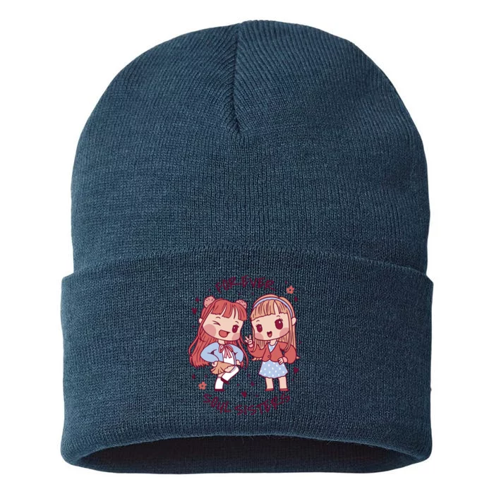 Forever Soul Sisters Chibi Friends Sustainable Knit Beanie