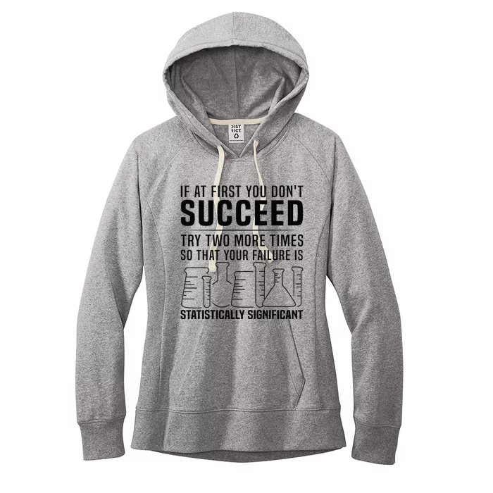 Funny Statistics Science Pun Gift For Men Women Chemistry Women's Fleece Hoodie