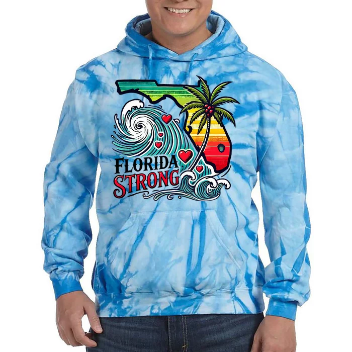 Florida Strong Support Pray For Tampa Bay Strong Community Tie Dye Hoodie