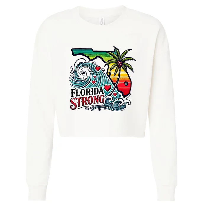 Florida Strong Support Pray For Tampa Bay Strong Community Cropped Pullover Crew