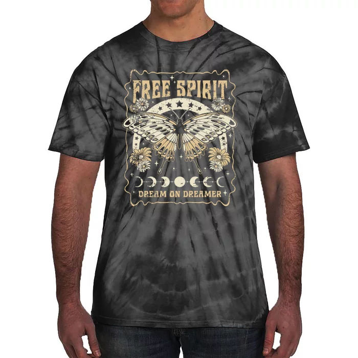 Free Spirit Style Comfort Colors Dream On Dreamer Tie-Dye T-Shirt