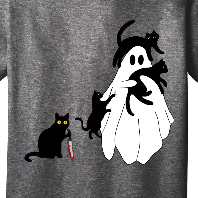 Funny Saying Spooky Season Halloween Cat Ghost T-Shirt