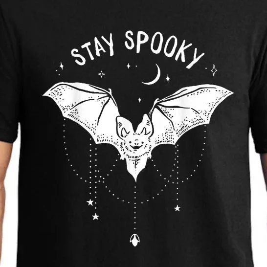 Funny Stay Spooky Cute Vampire Bat Halloween Pajama Set