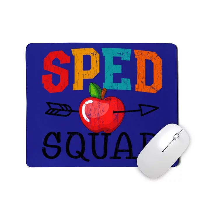 Funny Sped Squad Design For Special Education Teacher Gift Mousepad