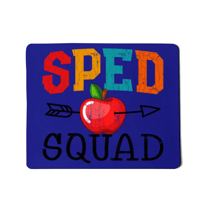 Funny Sped Squad Design For Special Education Teacher Gift Mousepad