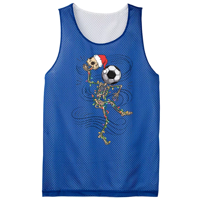 Funny Skeleton Soccer Ball Christmas Boys Xmas Gift Mesh Reversible Basketball Jersey Tank