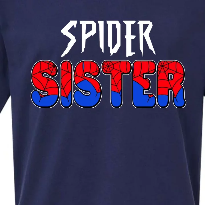 Funny Spider Sister Matching Family Shirts Sueded Cloud Jersey T-Shirt