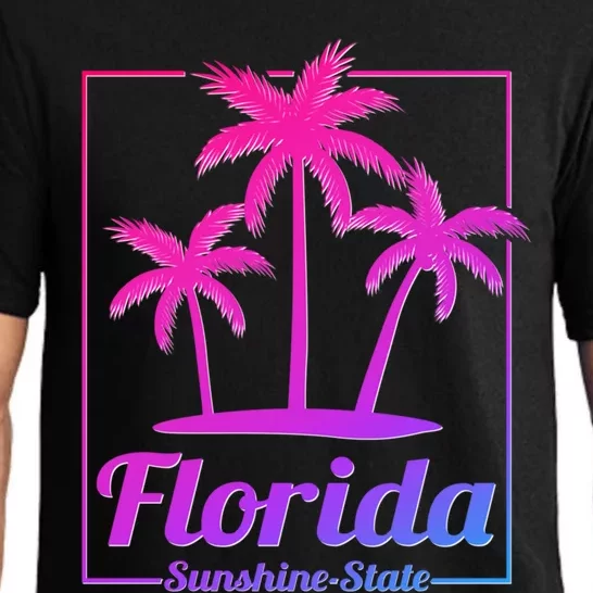 Florida Sunshine State Retro Look Gift Pajama Set