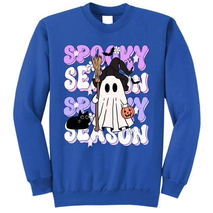 Funny Saying Spooky Season Halloween Ghost Lover Tall Sweatshirt