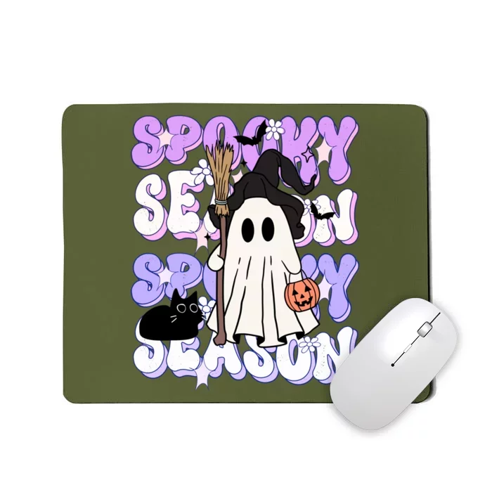 Funny Saying Spooky Season Halloween Ghost Lover Mousepad