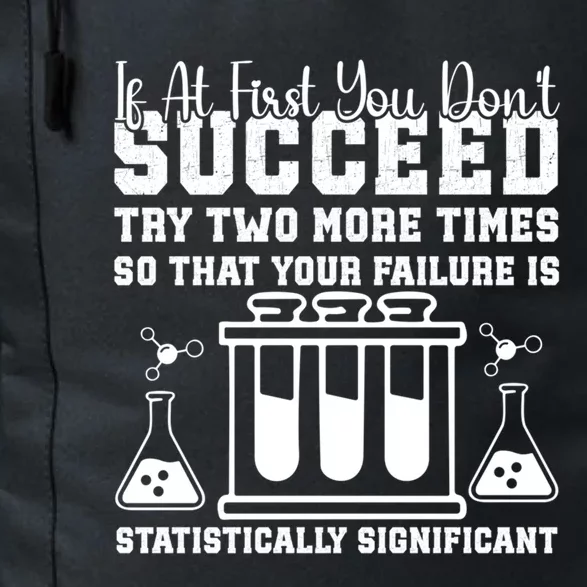 Funny Statistics Science Pun Chemistry Gift Daily Commute Backpack